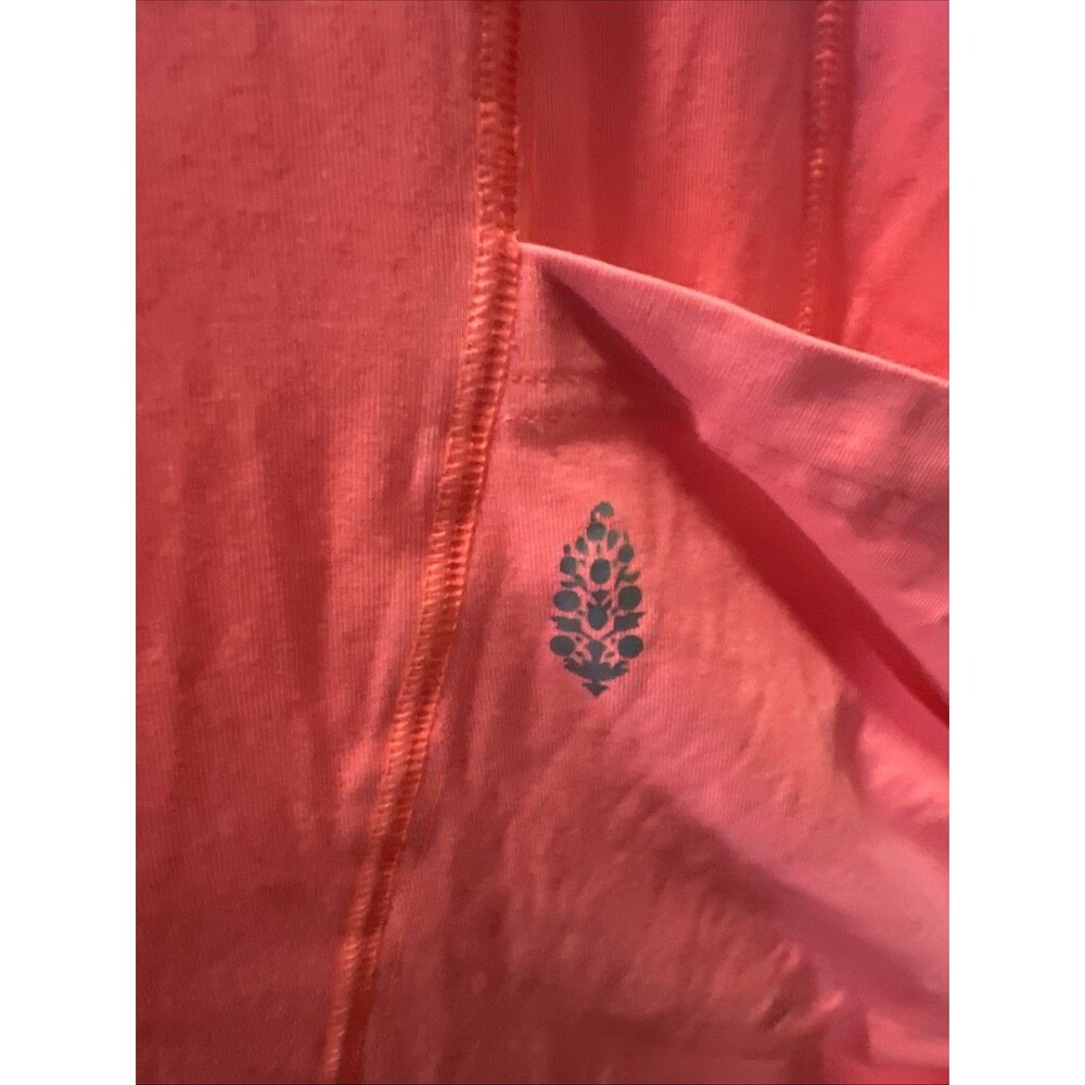 RARE!!! Free People FP Movement Utility Cargo Pocket Oversized Jumpsuit Coral XL - Picture 6 of 11